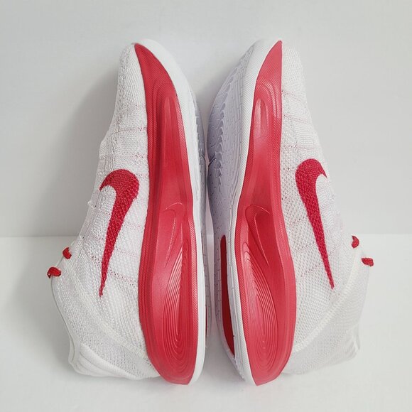 NEW Nike Air Zoom GT Hustle 3 Basketball Shoes HM0268-100 Size 8 White Red main image 8